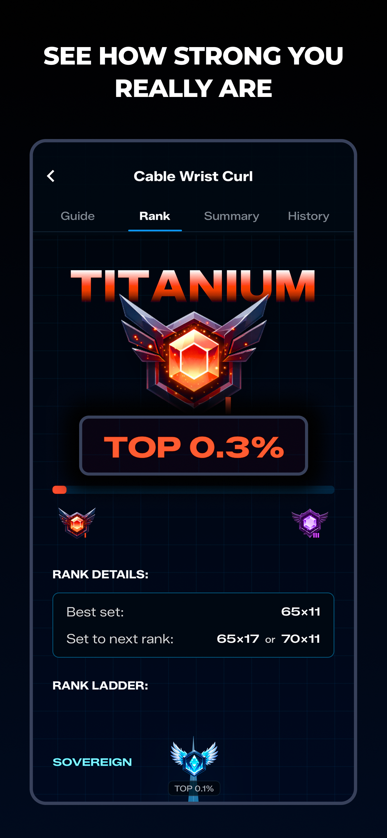 LiftXP: Ranked Gym Tracker screenshot 2