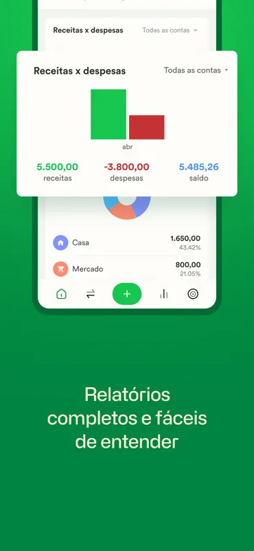 Organizze - Finanças pessoais screenshot 5 of 9