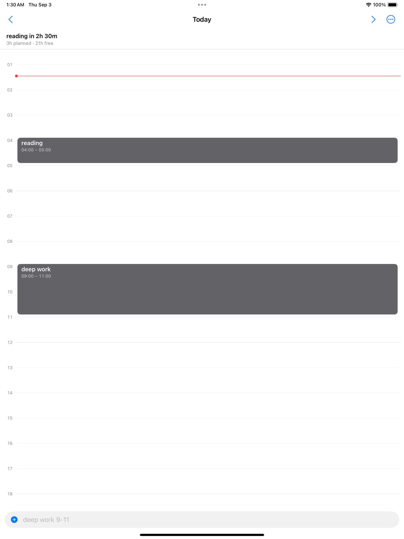 Screenshot 9 of Day Timeblock - Plan Widget