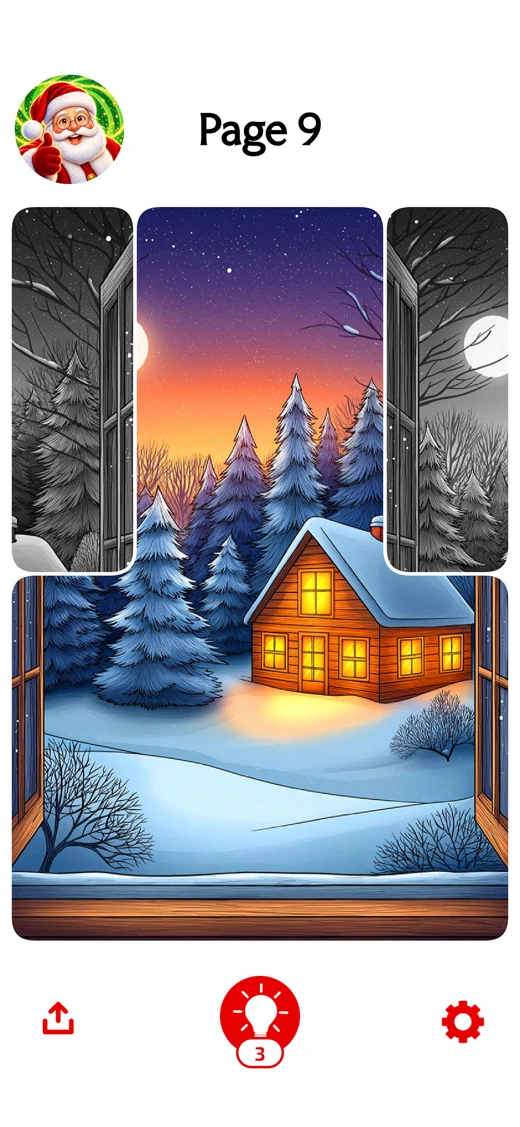 Christmas Puzzle - Paint Art screenshot 3
