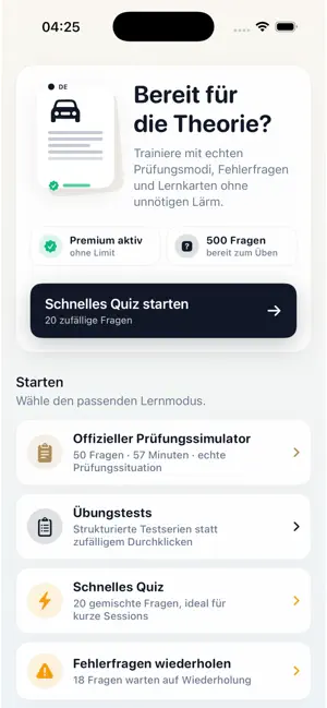 Führerschein Prüfung 2026 screenshot 1