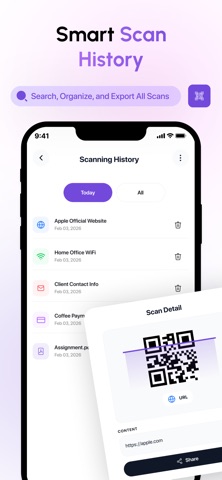 QR Code : Easy Barcode Scanner Screenshot 4 of 6