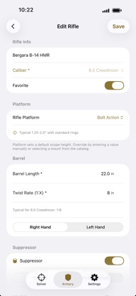 Gadsden Ballistic Calculator screenshot 5