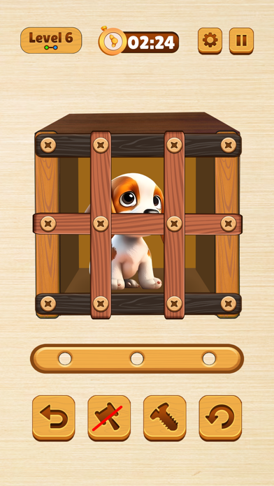Wood Nuts & Bolt: Screw Puzzle Screenshot