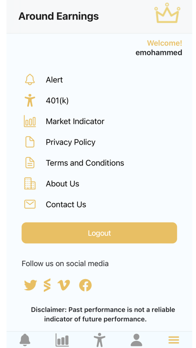 Screenshot #3 pour Around Earnings