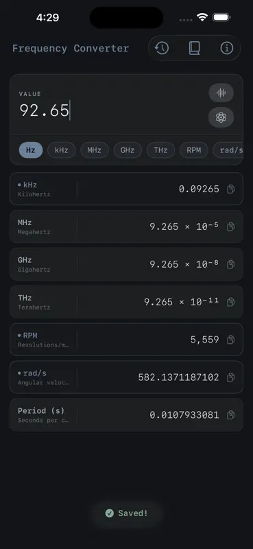 Frequency Conversion screenshot 8 of 9