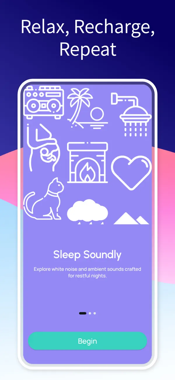 Screenshot #2 pour Sound Asleep - Ambient Noises