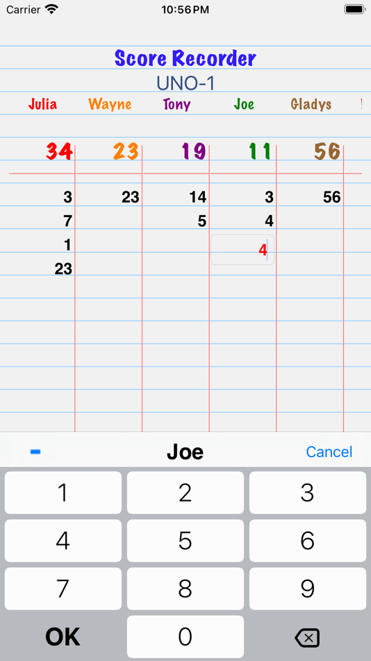 #2. Score Recorder (iOS) 게시자: Godfrey Raftesath