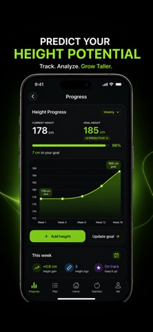 Tallify: Height Planner iPhone screenshot