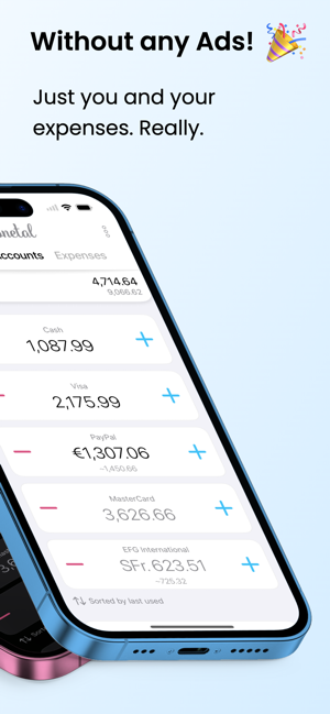 ‎Monetal - Expense Tracker Skärmdump