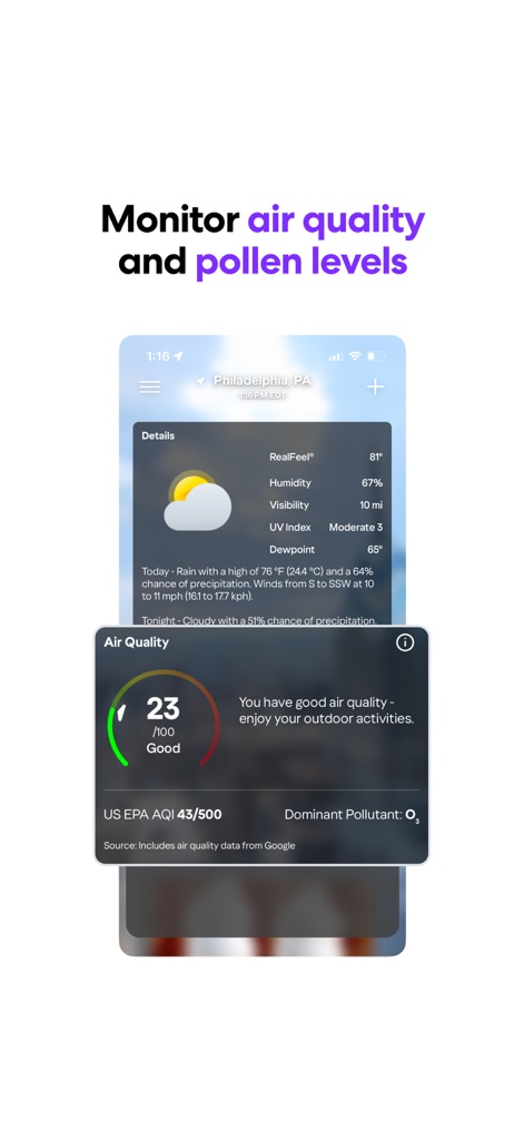 Yahoo Weather - Weather App | MWM