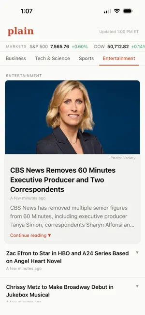 Plain: News Without the Noise screenshot 3