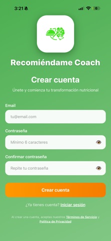 Recomiéndame Coach screenshot