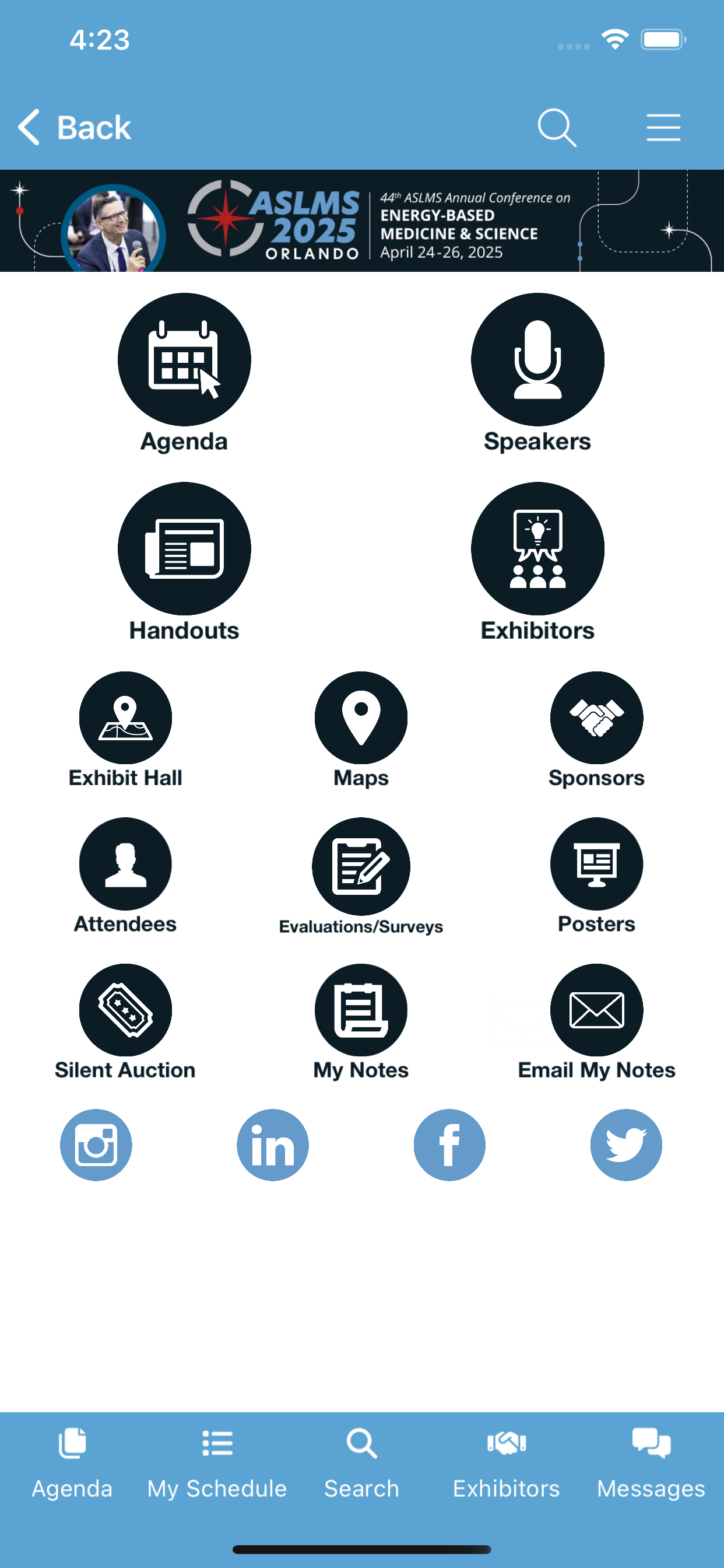 ASLMS Events