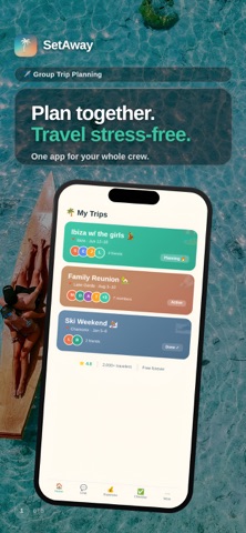 SetAway: Group Trip Planner screenshot