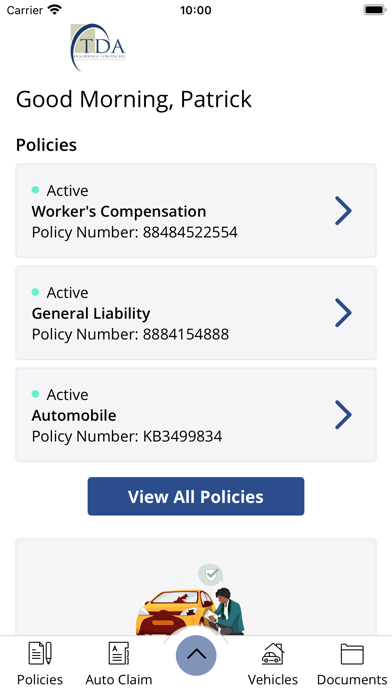 TDA Insurance-Financial Mobile Screenshot