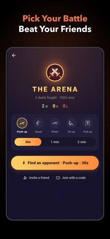 Pushup Legends: Duel Arena screenshot 2