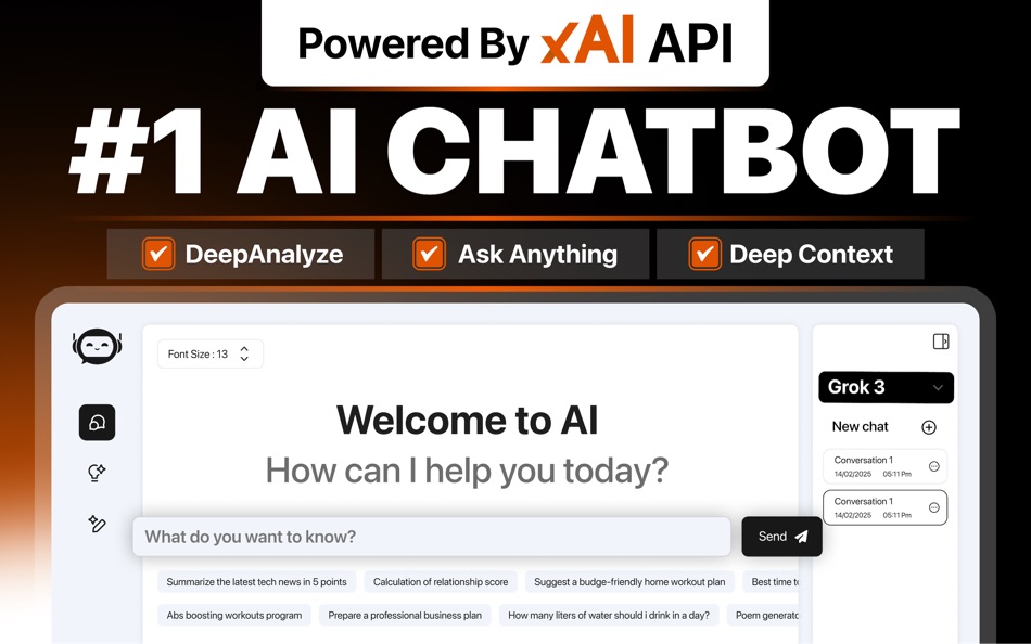 #1. AI Chat Assistant Ask Bot (macOS) 由: Lin Cui