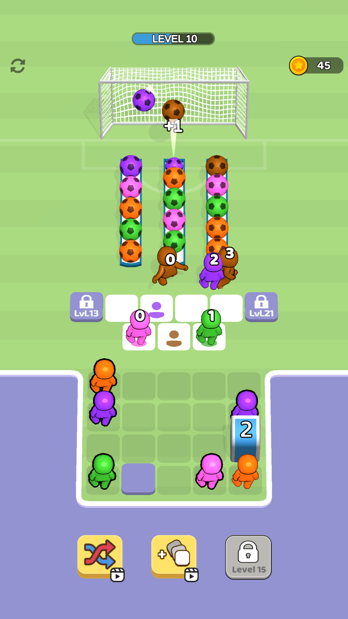 Basketball Jam Colour Match