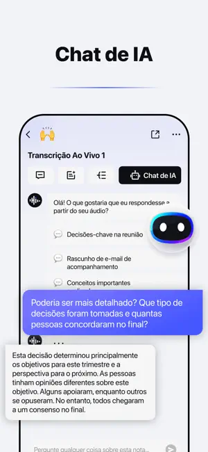 HiNoter - Anotações IA iPhone screenshot 5