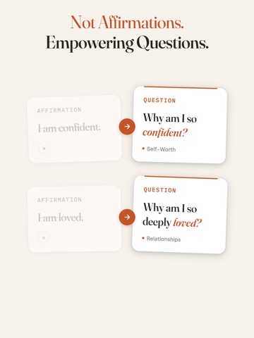 Ask Better - Self Questions iPad screenshot