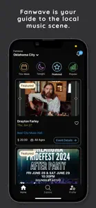 Fanwave: Live Music screenshot #1 for iPhone