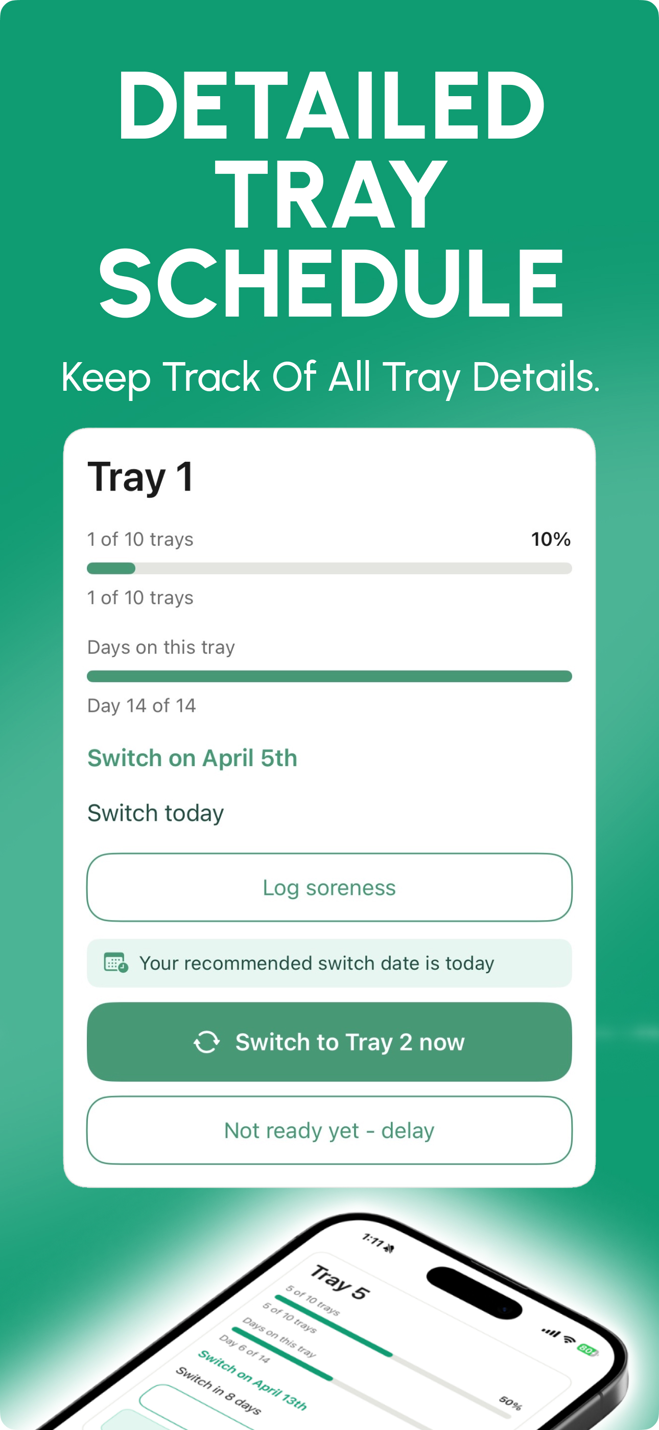 Aligner Tracker - Smilo screenshot 3