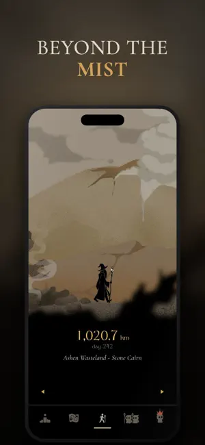 MistyWay: Walking Quest Game screenshot 1