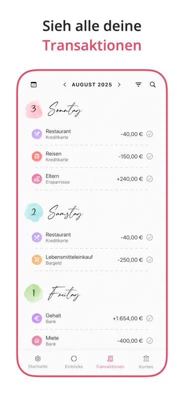 Fleur - Budget Planner App screenshot 5 of 7