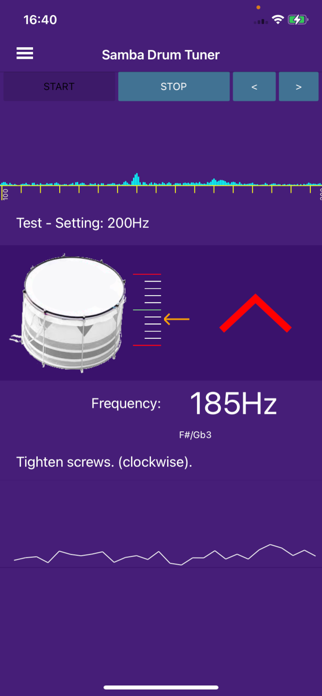 Samba Drum Tuner Screenshot 5 of 10