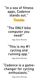 Cadence: Bike & Run Tracker screenshot