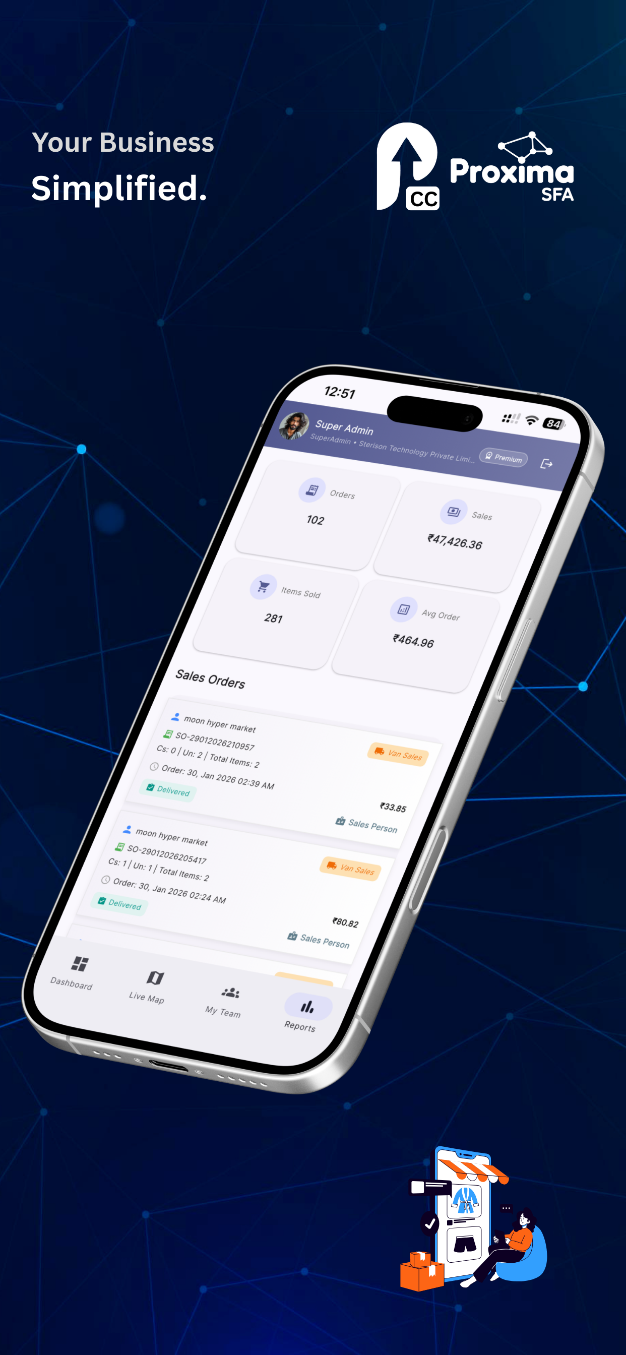 Proxima Command Center screenshot 3