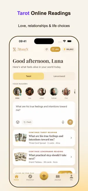 MysticX: Tarot Card Reading screenshot 2