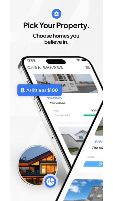 Casa Shares iPhone screenshot 3 - Finance app