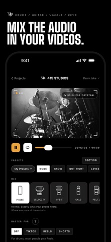 415 Studios: Mix Video Sound Screenshot 1 of 7
