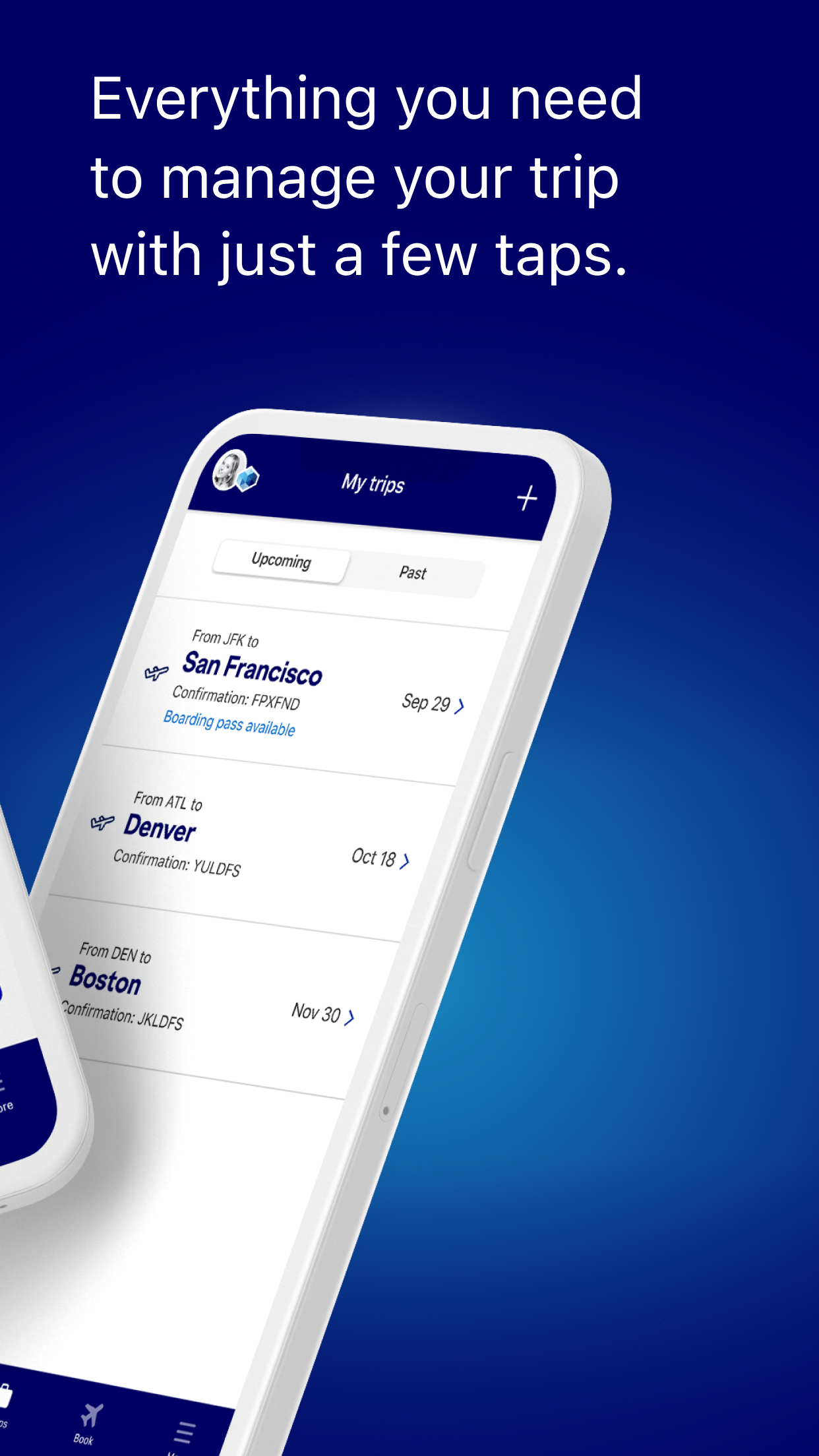 JetBlue - Book & manage trips screenshot 2