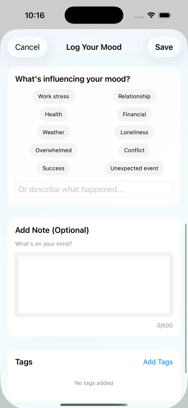 MoodMend - Meditation Screenshot 4
