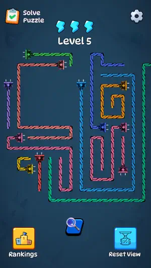 Plug Sort Escape Puzzle screenshot 1