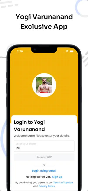 Yogi Varunanand App screenshot 1