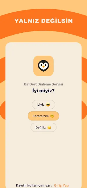 İyimiyiz? Anonim Destek! iPhone screenshot 1