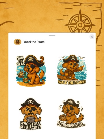 Yucci the Pirate iPad screenshot