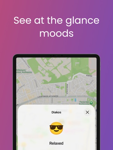 Moomap iPad screenshot