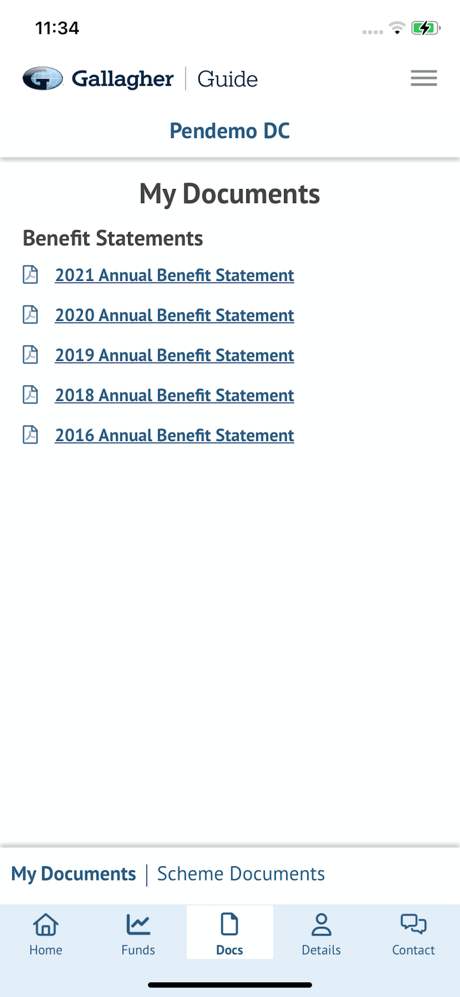 Gallagher Guide - Pensions screenshot 5