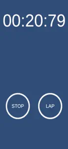 Just a stopwatch screenshot #4 for iPhone