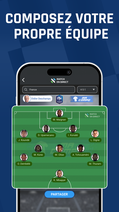 Match en Direct - Live Score iPhone screenshot 7 - Sports app