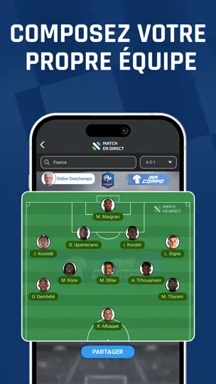 Capture d'écran de Match En Direct - Live Score sur iPhone 7