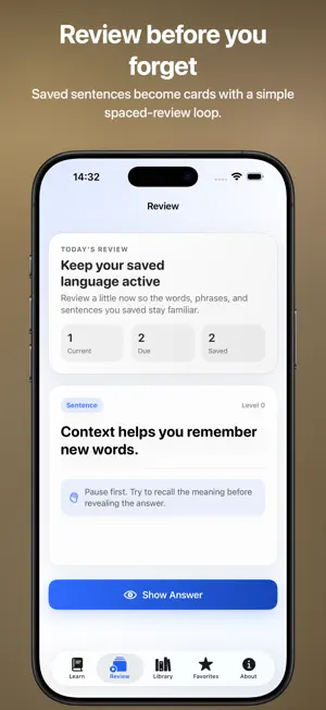 PhraseCut: Learn Words screenshot 2
