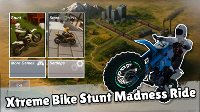 Screenshot #1 pour Xtreme Bike Stunt Madness Ride