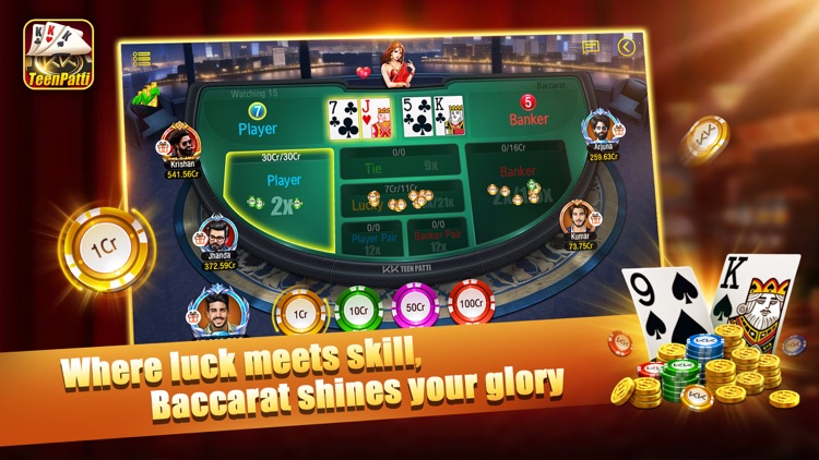 KKTeenPatti - Poker, Slots