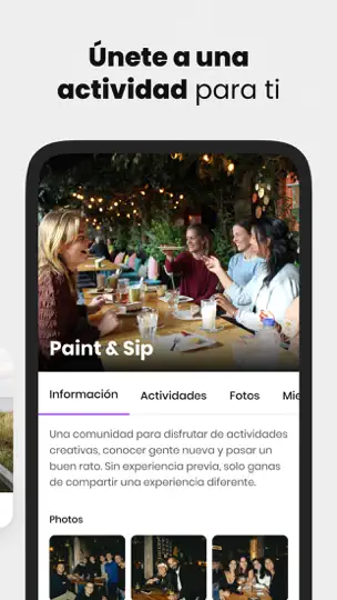 Captura de pantalla de Amigos - Conoce Gente Cool en iPhone 4